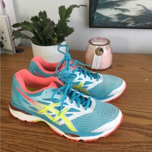 ASICS Women’s Running Shoes - Turquoise Coral
